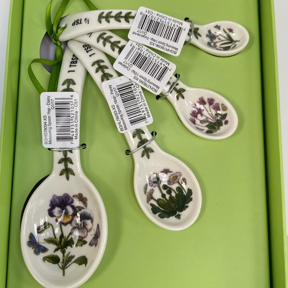 Portmeirion Botanic Garden Porcelain Measuring Cups Set Of 4 - Floral Motif, Dishwasher & Microwave Safe - View #5